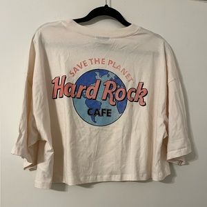 Hard Rock Cafe crop top